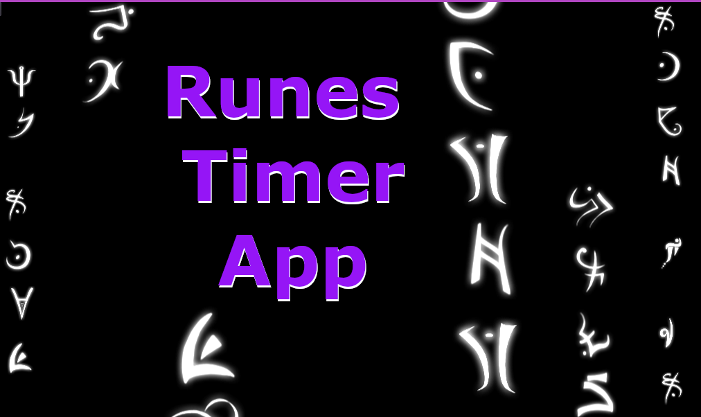 Runes Timer App