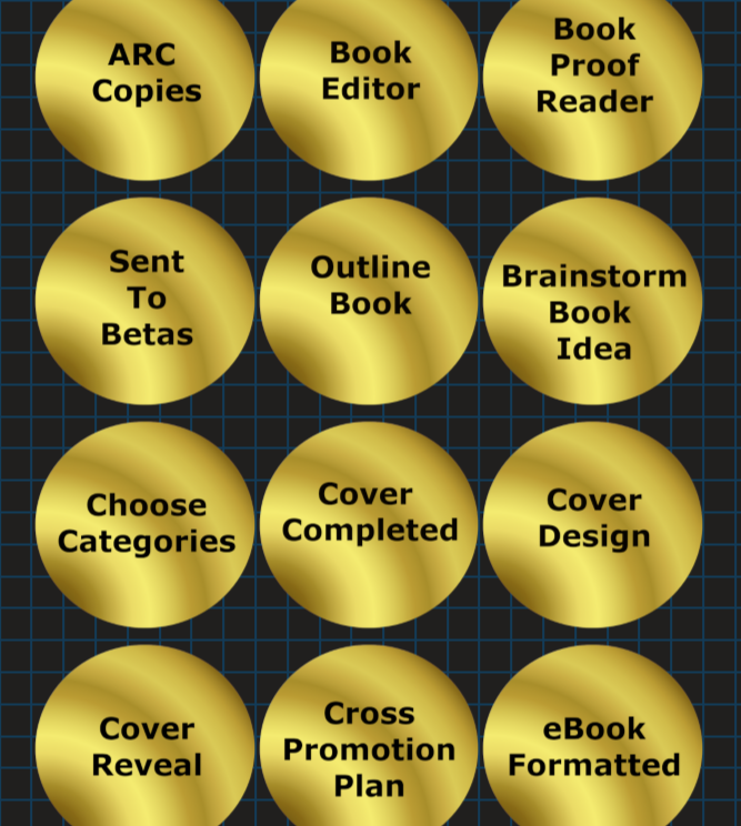 Digital Planner Stickers – Publishing Milestones for Authors
