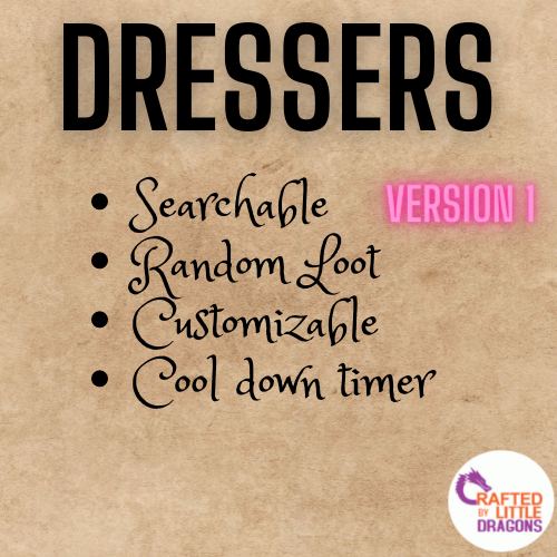 Search Dressers Version 1