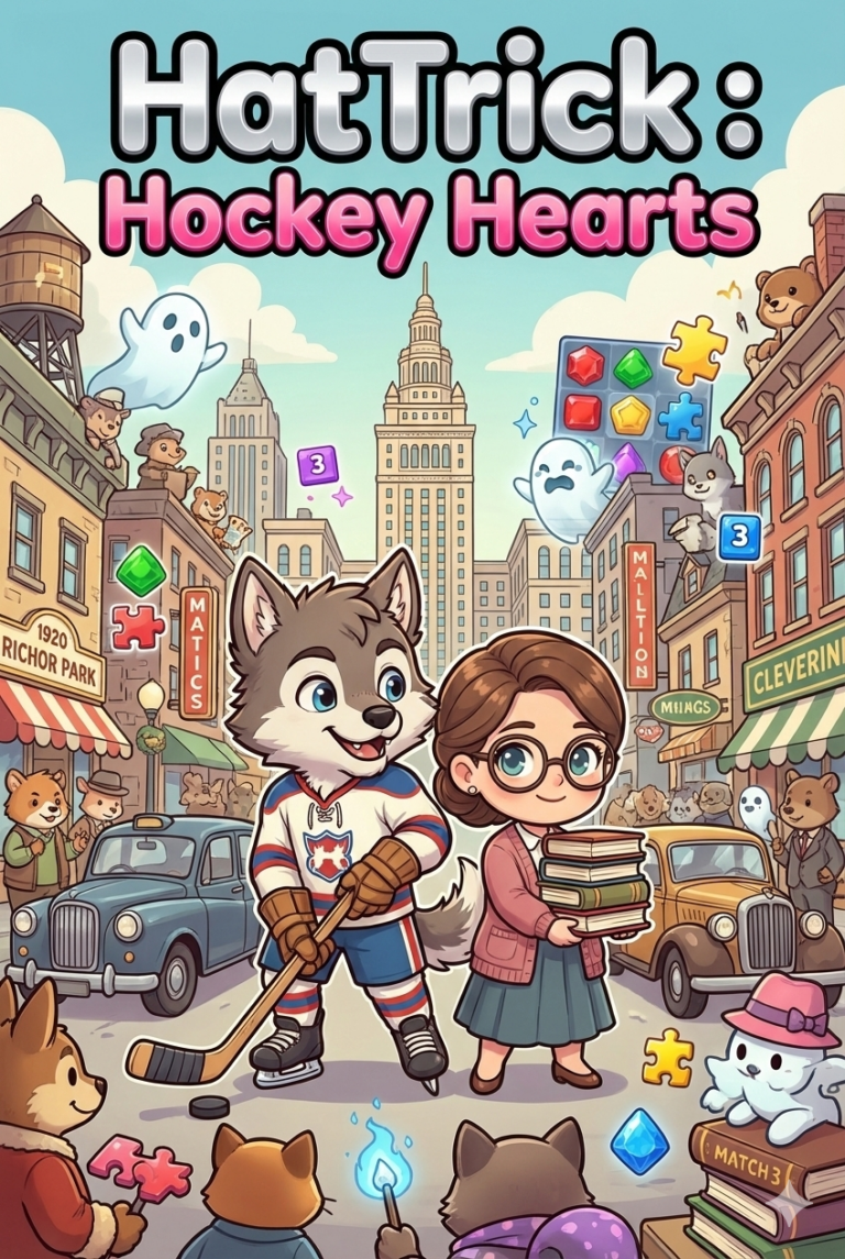 Hat Trick Hockey Hearts
