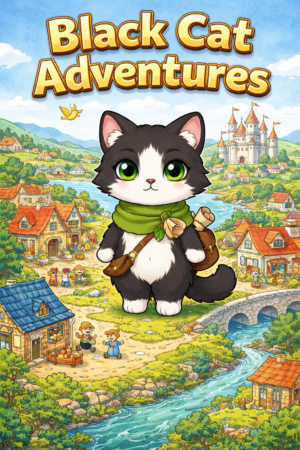 Black Cat Adventures v4 RPG MMO Game Demo