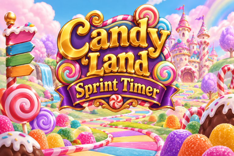 CandyLandSprintTimerLogo
